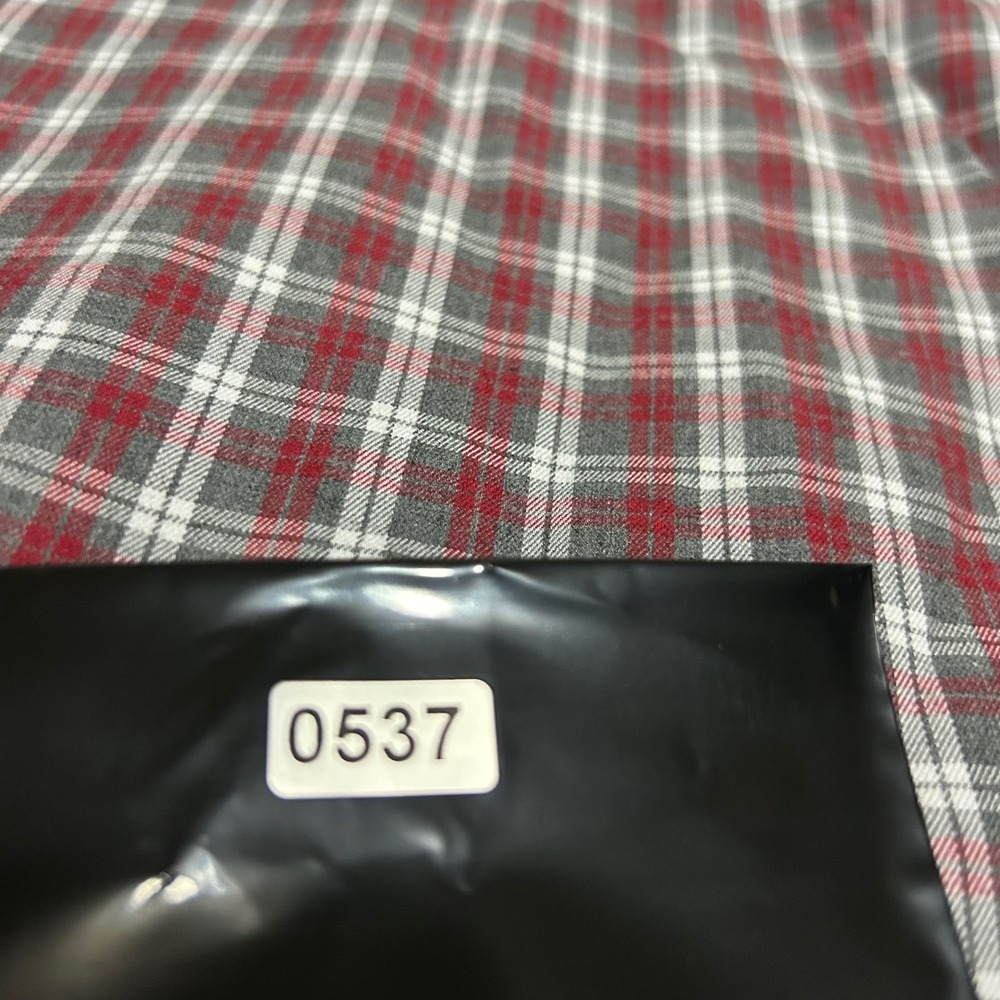 UNTUCKit Button Down Mens XL Red Grey Plaid Sauris Slim Fit‎ Wrinkle Free - Picture 8 of 8